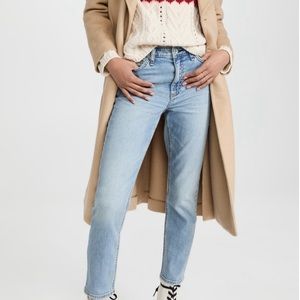 Rag and bone straight leg jeans, Chaucer color, 100% cotton